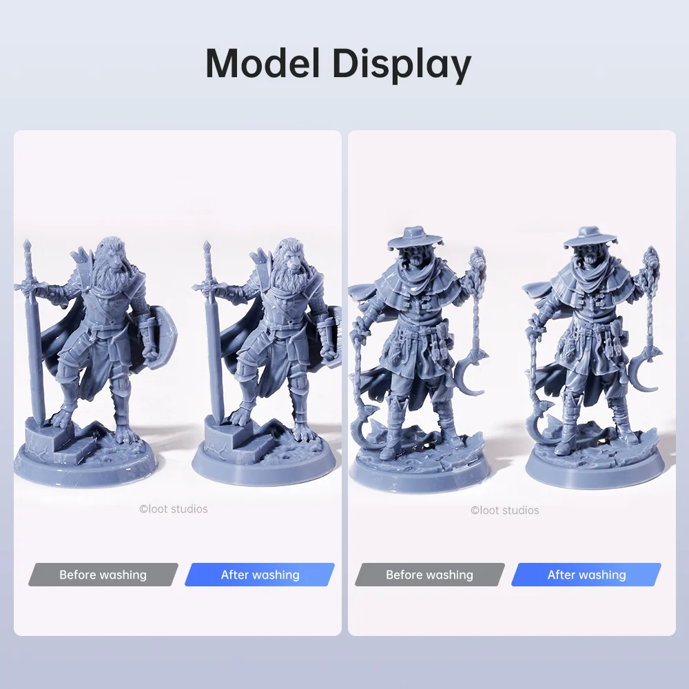 ANYCUBIC Wash & Cure 3 Plus Maszyna do mycia i utwardzania 2 w 1 do modeli 3D z drukarką fotonową Mono M5s LCD 3D
