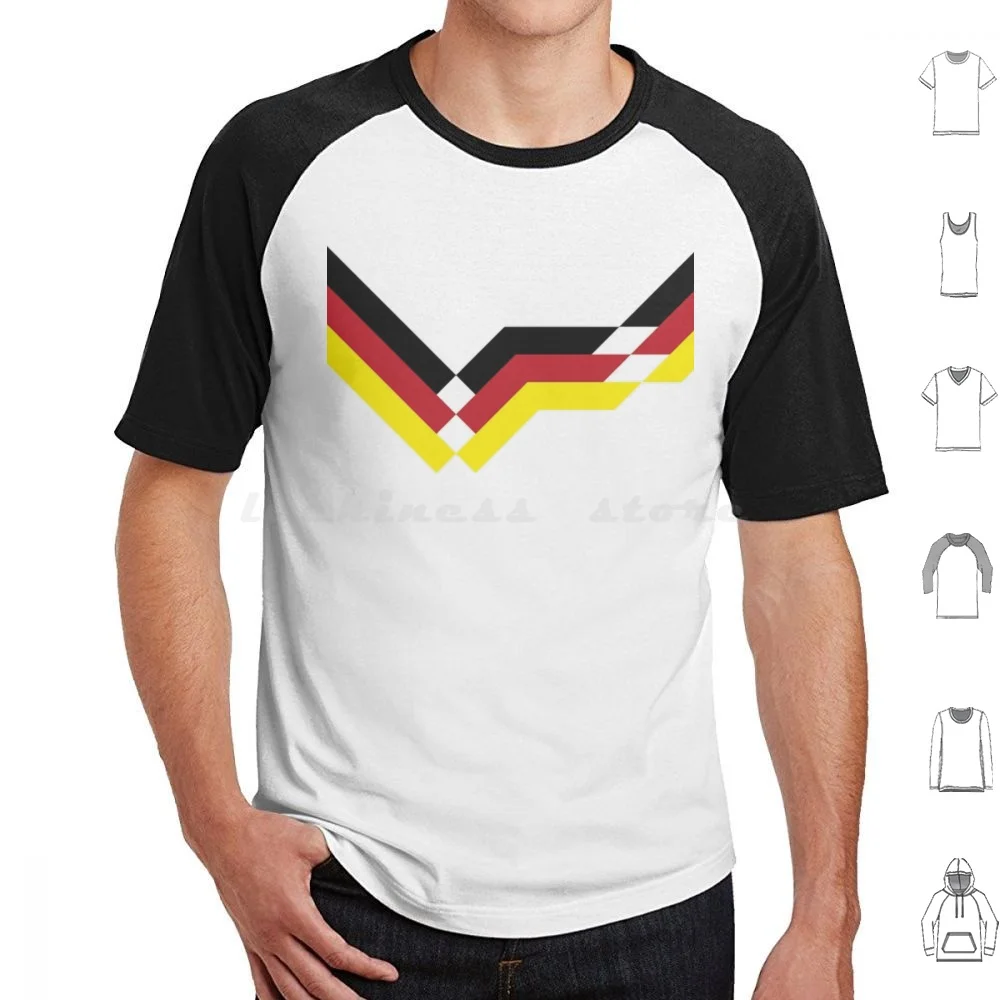 Germany 1990 T Shirt Big Size 100% Cotton Football Italia 1990 Baggio Mascot 90s Germany West