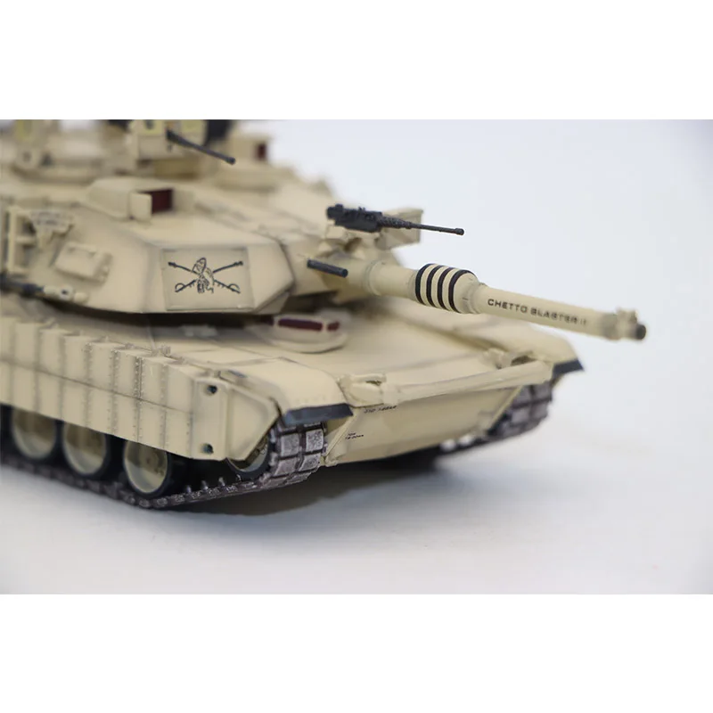 NEW 1:72 US Army M1A2 TUSK I Main Battle Tank Armored Vehicle Finished Model Painted Military Soldier Collection Gift Toys