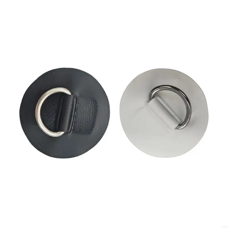 

J2HE PVC Patches With D Rings Deck Rigging Rope Rings Buckle Round Rings Pad