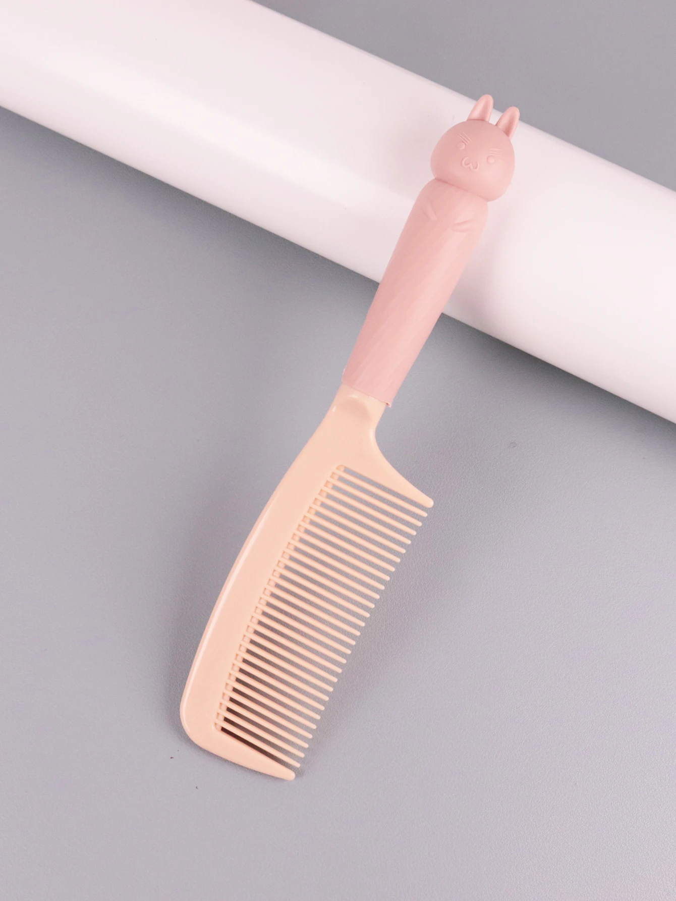 Cartoon animal silicone handle cute comb,soft comb,anti-static, suitable for thick curly hair Special for real hair wigs