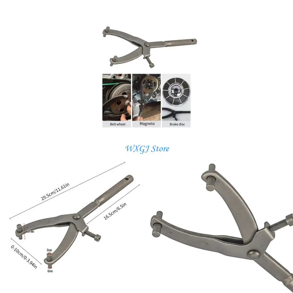 

37JE Precisions Engineered Y Wrench Steel Removal Tool fit for Motorcycle Flywheel