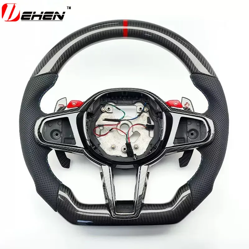 Carbon Fiber Steering Wheel For BMW 1 2 3 4 Series G20 G30 G42 G26 G22 G80 G82 G87 F90 F95 F96 F97 G05 G06 G01 G02 G07 G14 G15