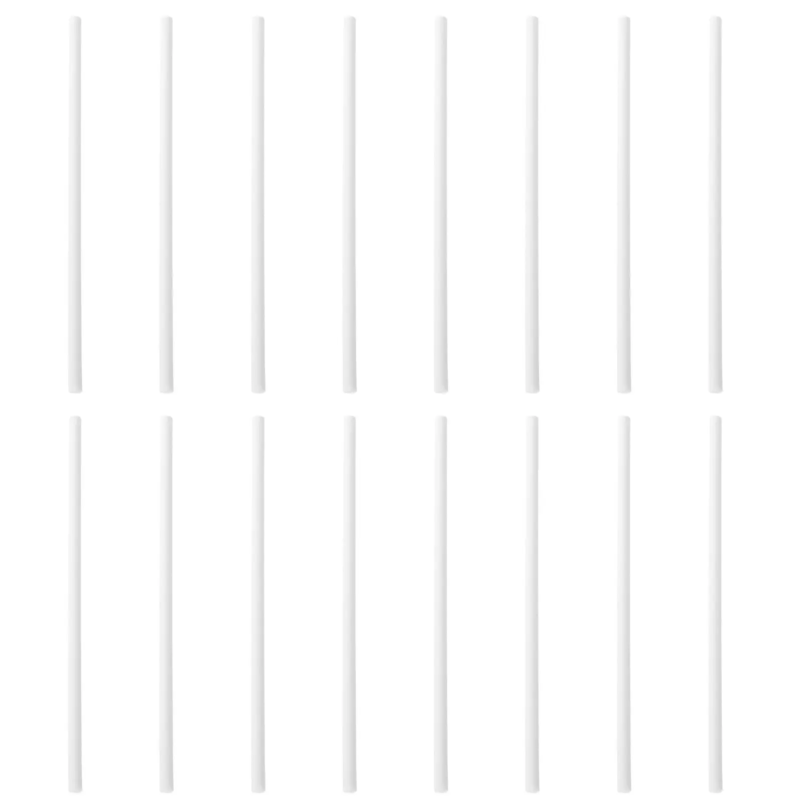 600Pcs White Paper Lollipop Sticks 4 Inch Food Grade Cake Pop Rods Sucker Sticks for Candy Chocolate Dessert Cake Topper Party