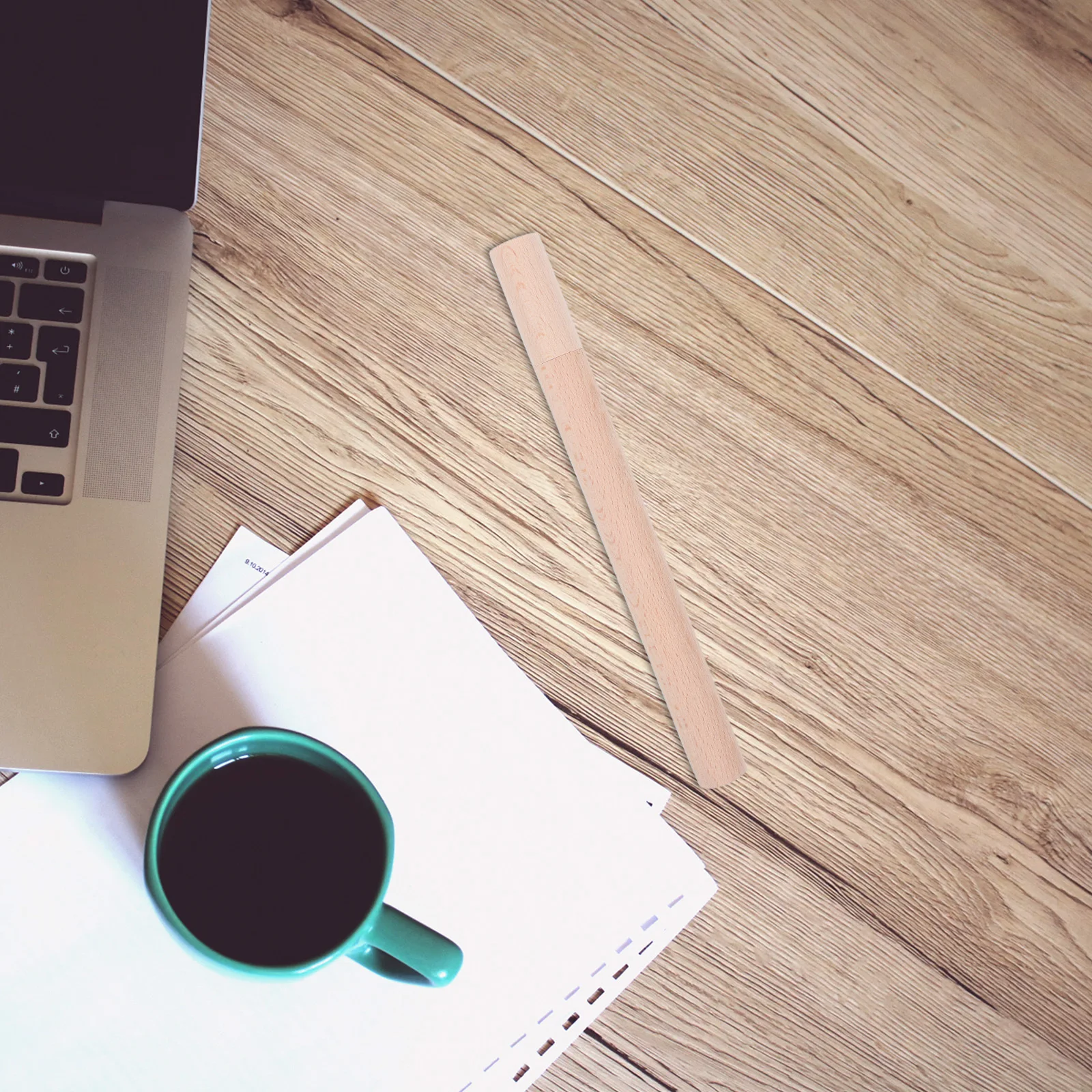 أنبوب أسطواني خشبي لملصقات البريد والوثائق والمخططات الفنية وحماية تخزين العمل والشحن والاستخدام المنزلي والمكتب