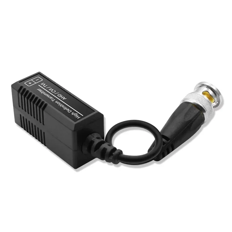 

AA08-5Pairs Balun BNC Male To UTP Network Camera For HD TVI AHD Cvl Camera CCTV Video Balun BNC To CAT5 CAT6 Utppassive Video