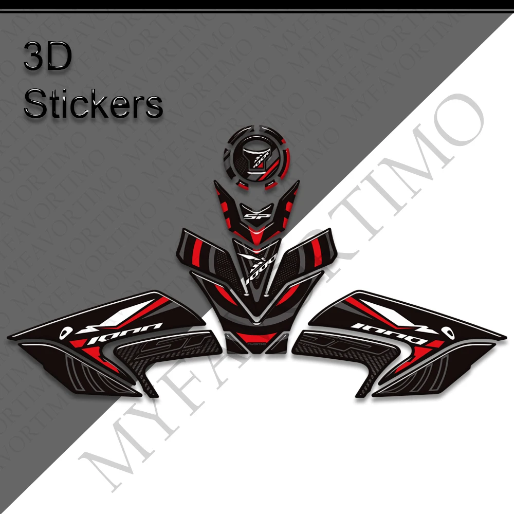 Motorcycle For Hornet 1000 CB1000 CB 1000 SP 2025 2026 Tank Pad TankPad Cap Grips Gas Fuel Knee Stickers Decals Protector 6