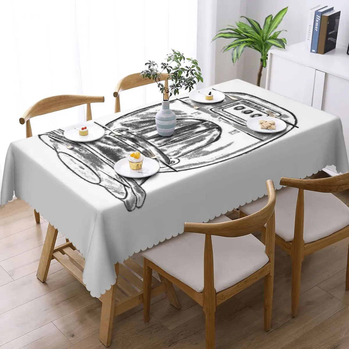 Thermomix Cauldron Kitchen Cooking Recipe Healthy Eating Mixer Eating Smoothie Rectangular Tablecloth Dining Events Table Cloth