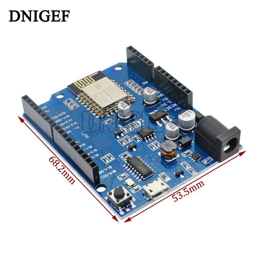 ESP-12E WeMos UNO R3 CH340 CH340G WiFi D1 개발 보드 Arduino 호환 용 ESP8266 쉴드