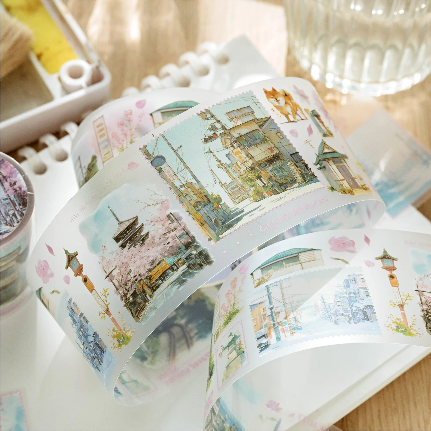 12PCS/LOT Start a journey series retro cute lovely decorate art paper tape