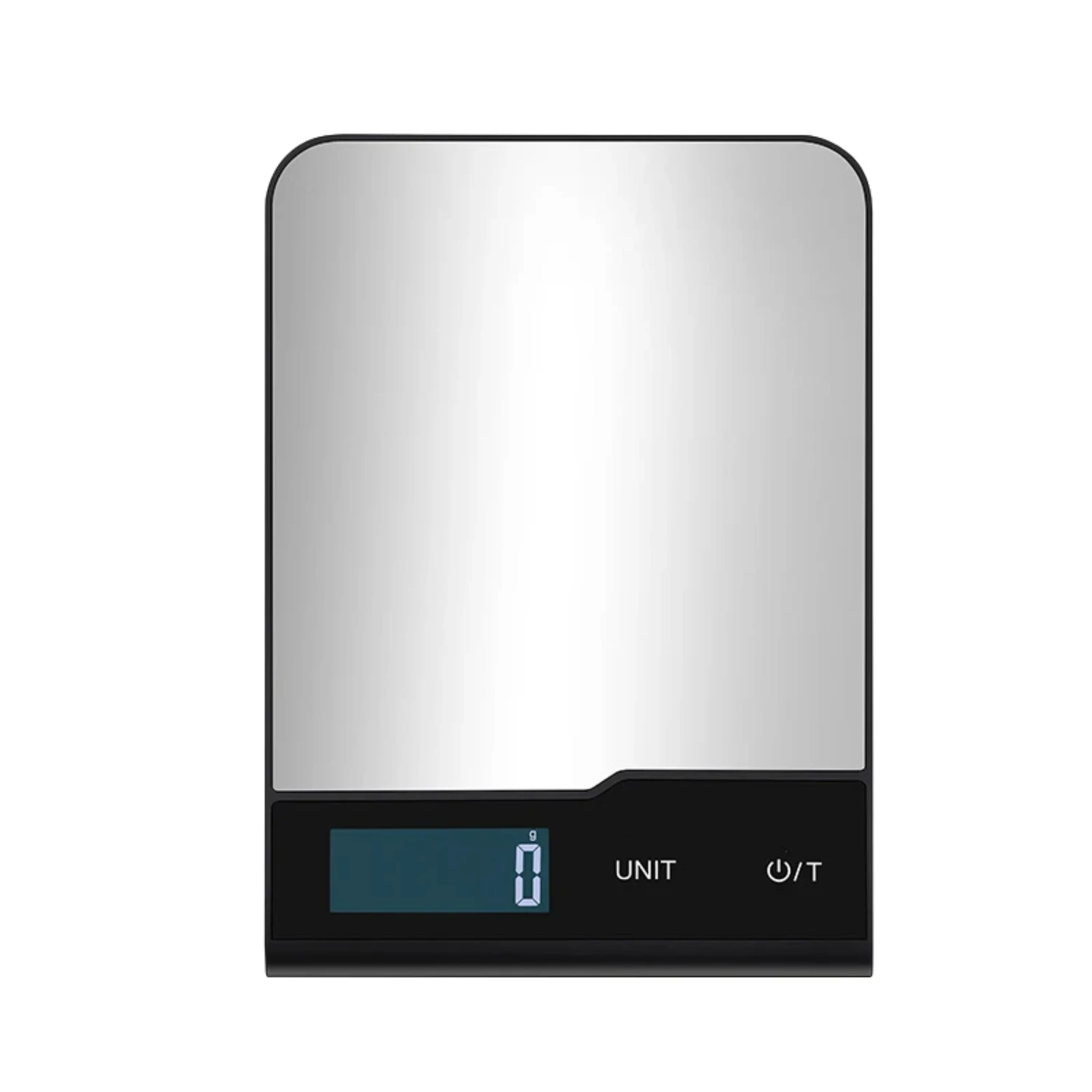 Efficient, reliable, and high precision stainless steel electronic kitchen scale - Essential sleek culinary device with large LC