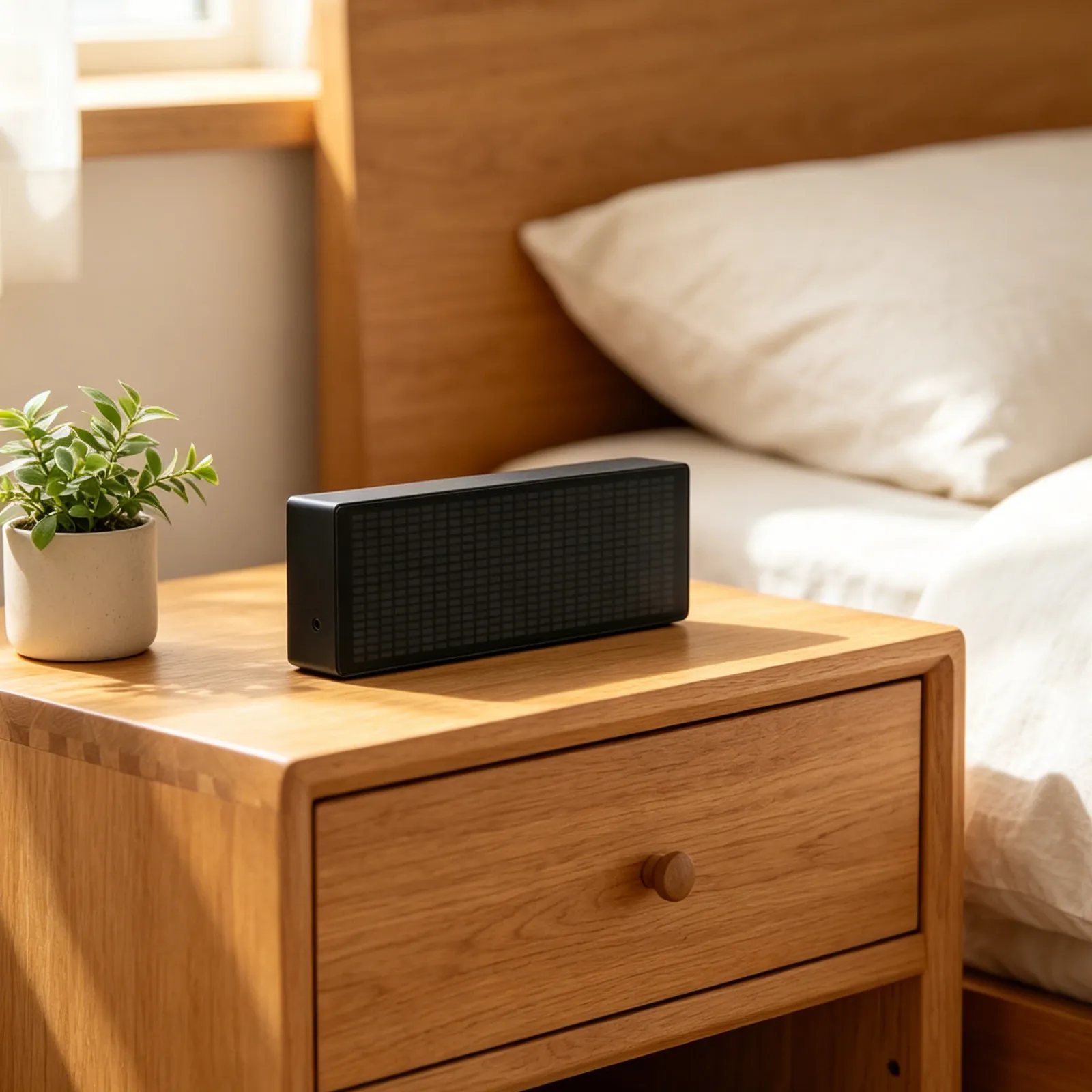 rgb-music-clock-for-desk-high-gloss-abs-384-led-display-sound-activated-rhythm-table-alarm-clock-bedroom