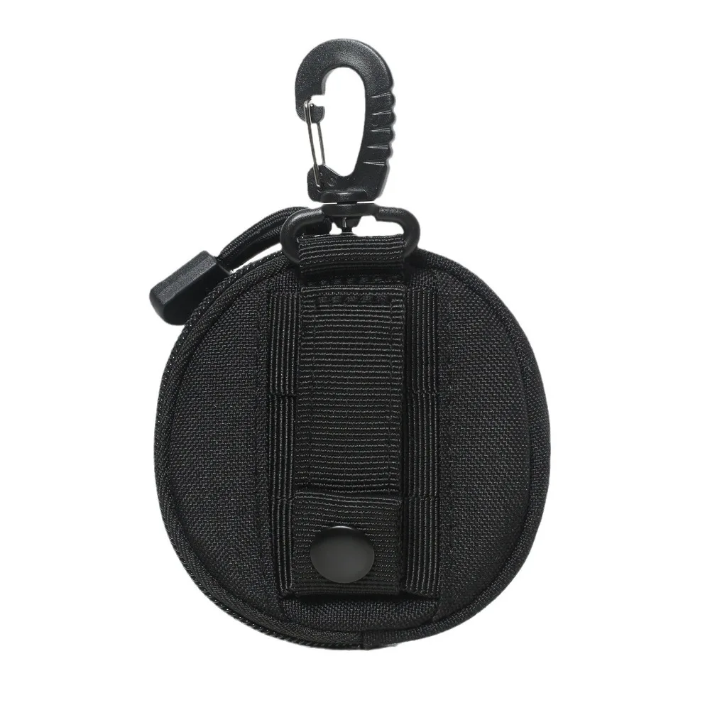 

Outdoor Portable Waterproof Coin Change Headphone Protection Round Key Case