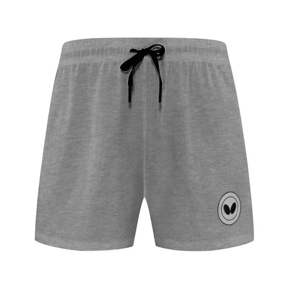 Short de tennis gris décontracté pour homme, séchage rapide, short de badminton, raquette d'été, club, course à pied, fitness, short de ULpour homme