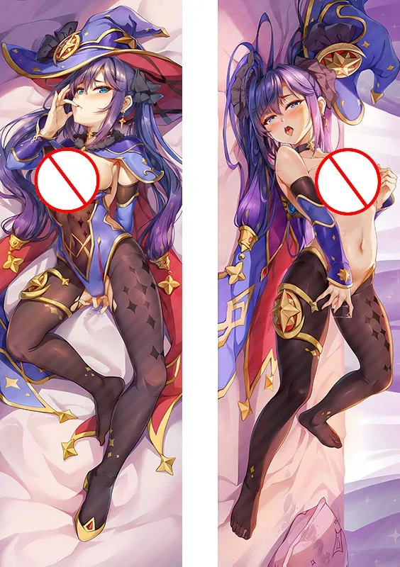 

Dakimakura Anime Pillow Case Original God Mona Throw Long Pillow Cover Bedding Hugging Body Double-sided Pillowcase