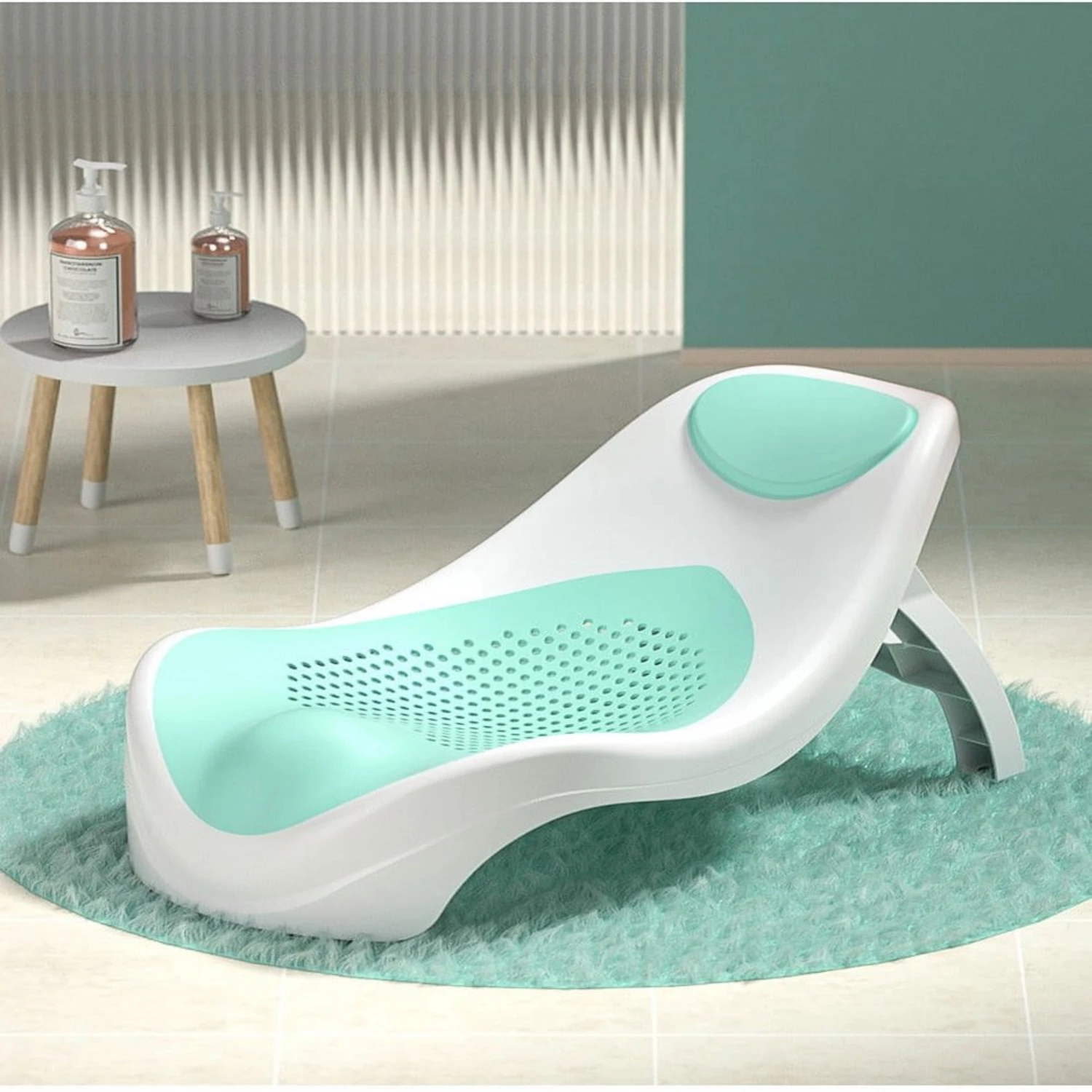 4-in-1 Bath Tub| Transforms Infant Bathtub to Toddler Bath Seat with Backrest