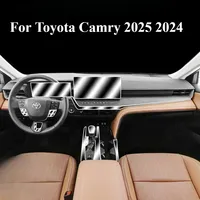 For Toyota Camry 2024 2025 interior Accessories film transparent TPU Gear Panel Navigation Center Console PPF Protection Sticker