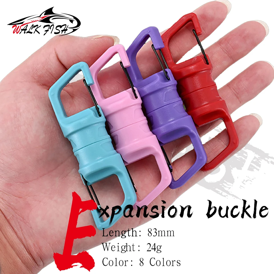 WALK FISH Fishing Magnetic Buckle Mountain Buckle Fishing Hook Fishing Tool Multi-function Tool Magnetic Buckle Fishing Tackle