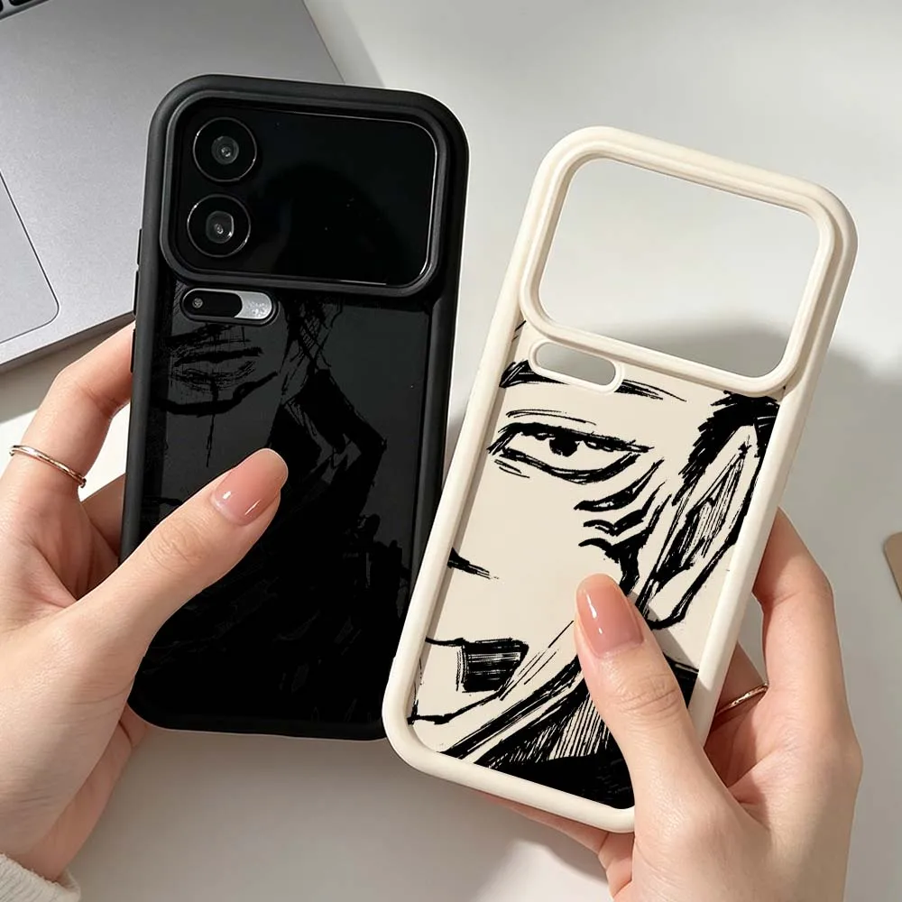 

Jujutsu Kaisen Anime Comics For Xiaomi Mi 17 15 14 14T 12 12T 12S 11 11X 11i 9T Lite Pro Max 5G Eye Ladder Cover Phone Case