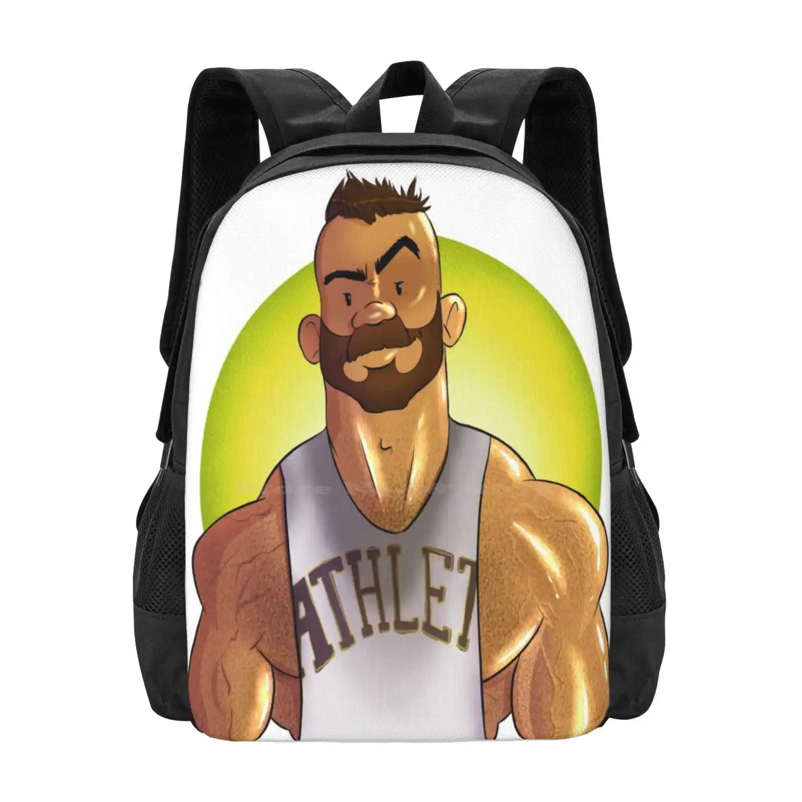 Bear Sweat Hot Sale Schoolbag Backpack Fashion Bags Gay Bear Muscle Queer