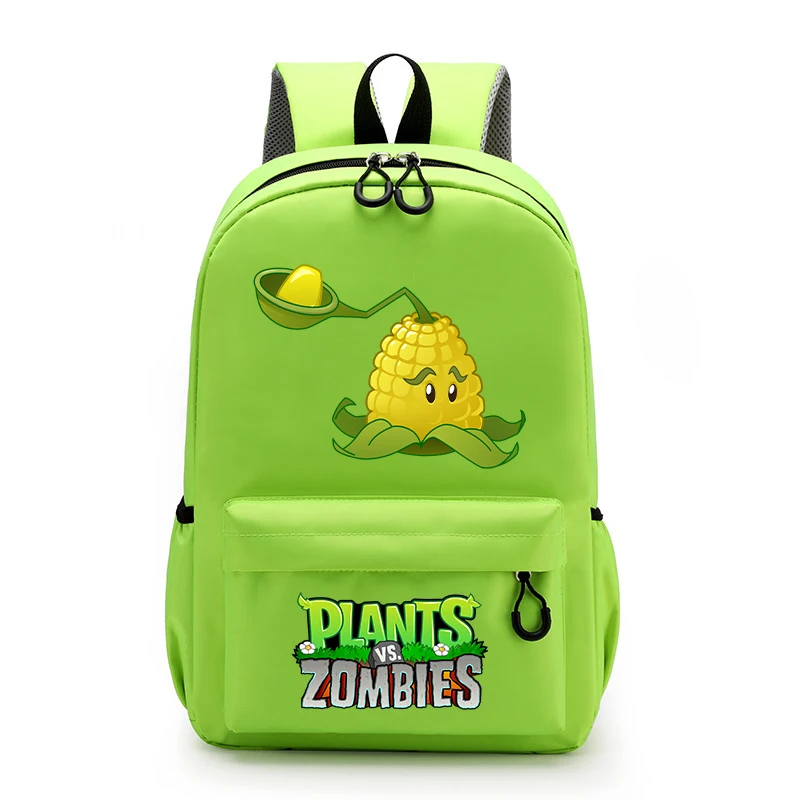 Plants Vs Zombies Backpacks Cute Cartoon Printing Large Capacity Shoulder Bags Student Stationery Organiser Back To School Gifts