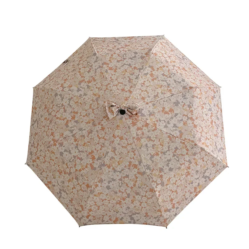 Popular Fully Automatic Folding Umbrella Sun Protection Sunshade Anti-UV Sun Umbrella Vinyl Umbrella Rain or Shine Umbrella