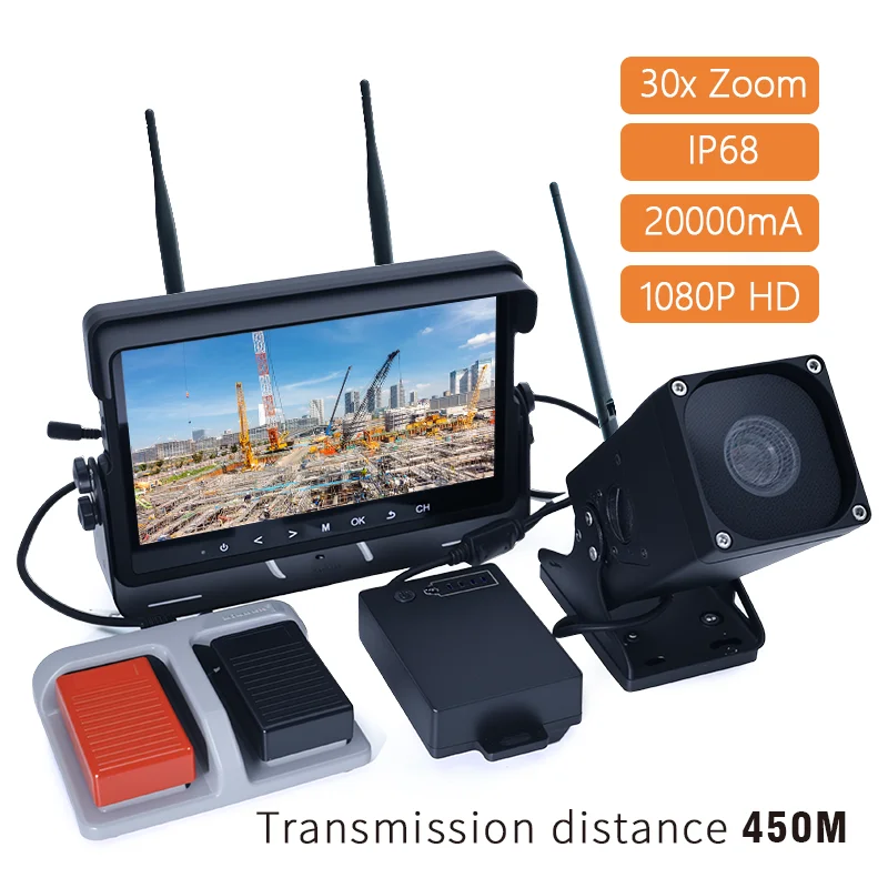 30X Zoom Wireless Monitoring System
