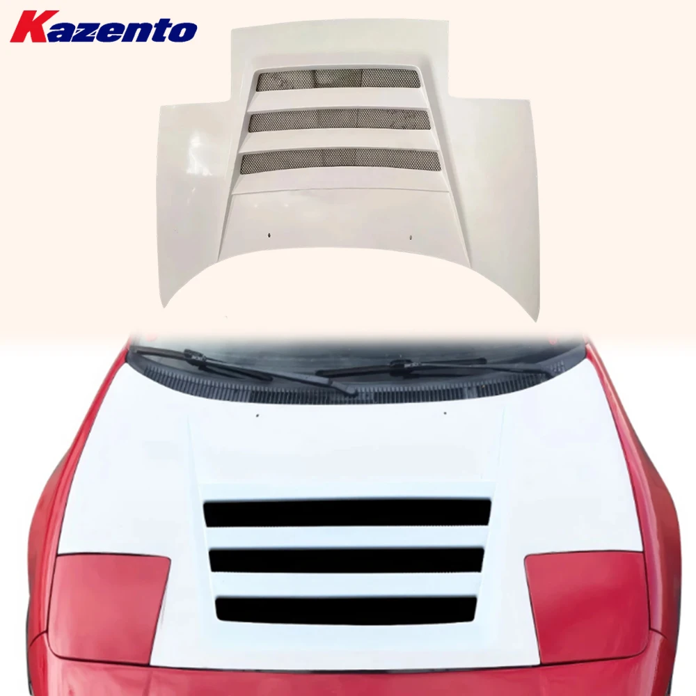 For Toyota MR2 SW20 91-95 Fiberglass Unpaint BOR Style Front Vented Cooling Hood( Ocean freight is favorable, welcome to inqury)