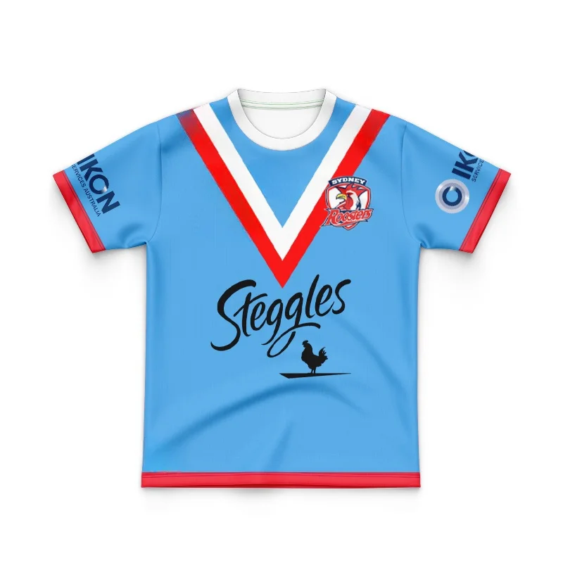 KIDS Sydney Rooster Rugby Team Indigenous Edition jersey(Custom name and number )