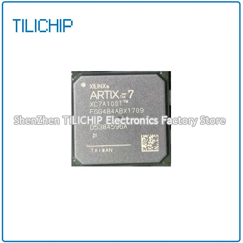 XC7A100T-2FGG484I, BGA-484 package, programmable logic device, genuine original, in stock.