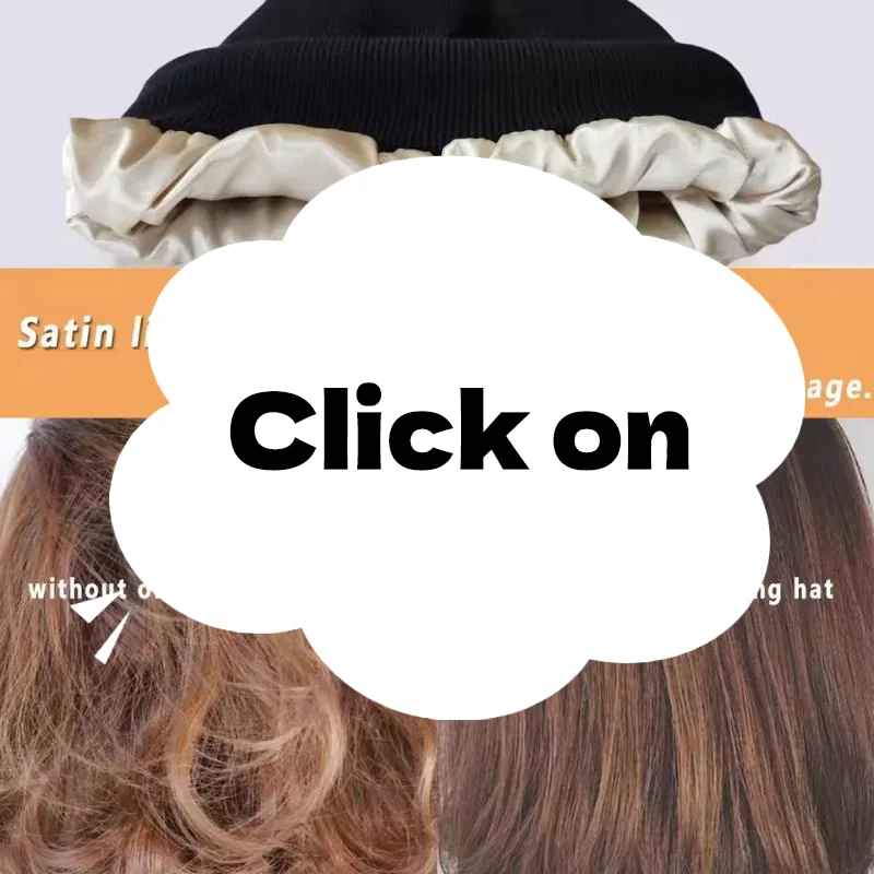 للجنسين الساتان اصطف مكافحة ساكنة قبعة صغيرة للنساء الشتاء الحرير بطانة مترهل الدافئة مكبل Skullies 2 طبقة غطاء للشعر غطاء النوم