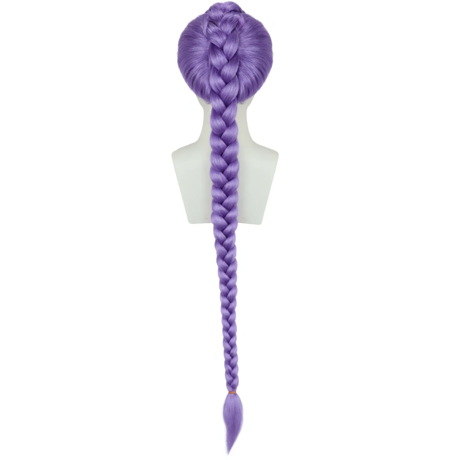 ﻿ Synthetische Perücke Kpop Girl Group Cosplay Perücke Halloween Frauen gemischte Farbe Lila Kunstfaser Perücke für Frauen