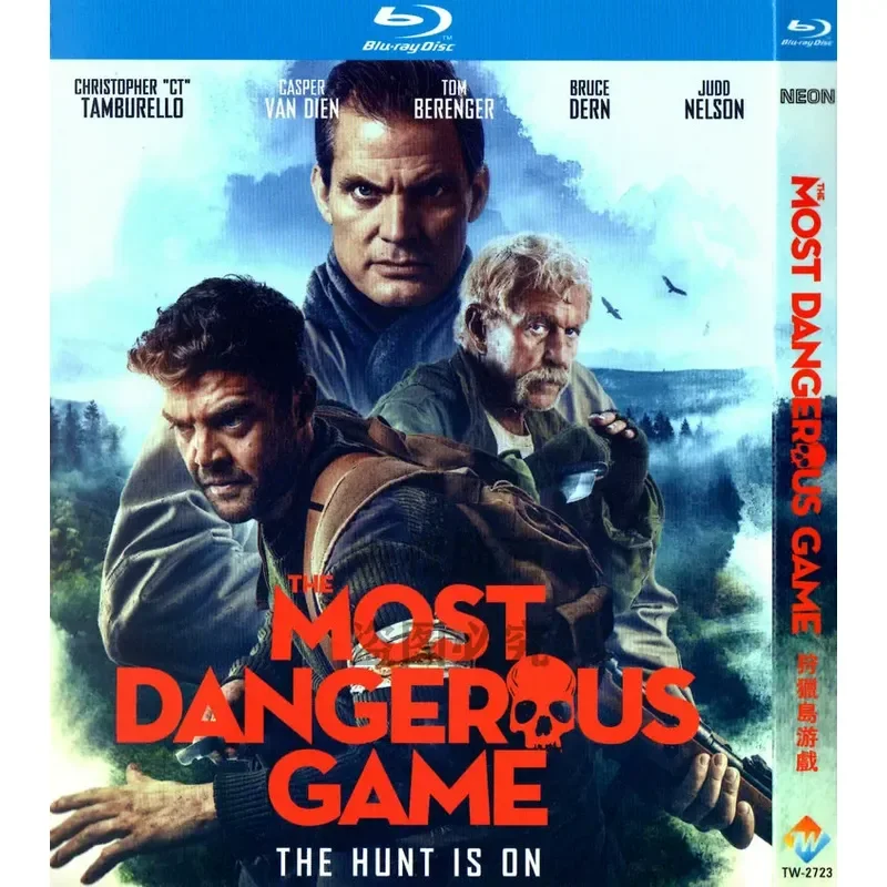 American Action Thriller Movie Hunting Island Game BD High Definition 1080p Blu-ray 1 Disc