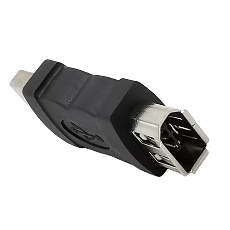 محول USB 2.0 ذكر إلى Firewire IEEE 1394 6P أنثى محول محول موصل