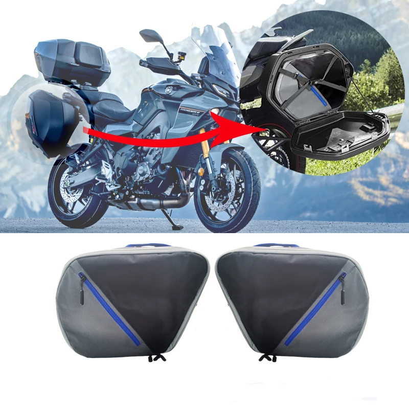 

New Motorcycle Accessories Liner Inner Luggage Storage Side Box Bags For YAMAHA Tracer 9 Tracer9 GT 2020 2021