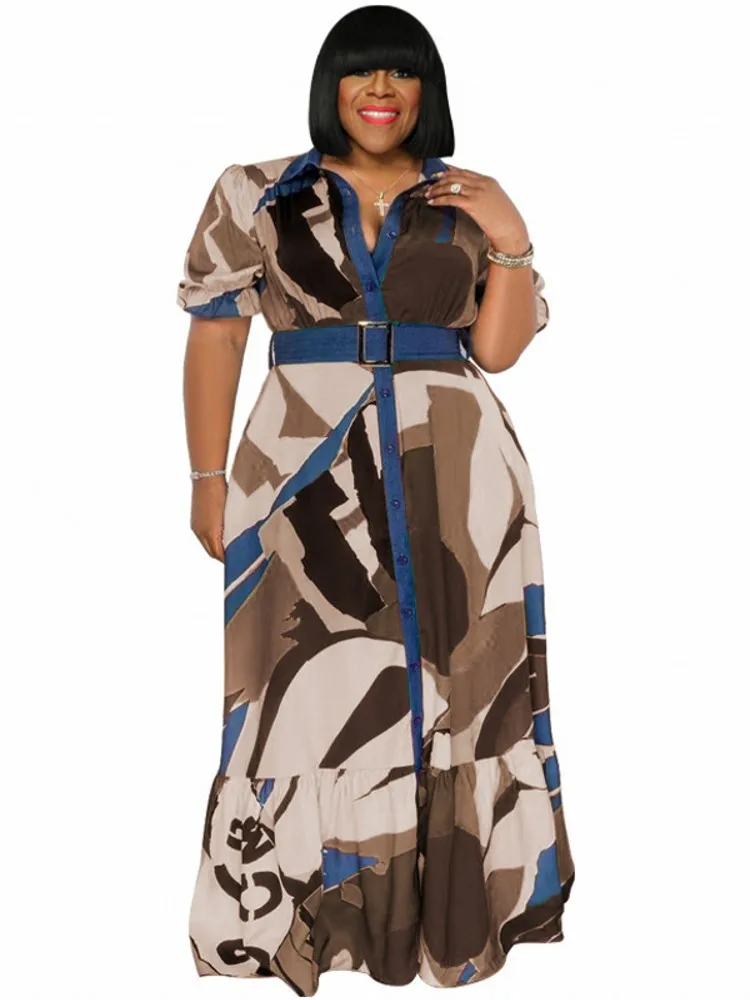 4XL 5XL Big Size Elegant African Dresses For Women Dashiki Autumn Winter Maxi Dress Ladies Traditional Africa Clothing Fairy