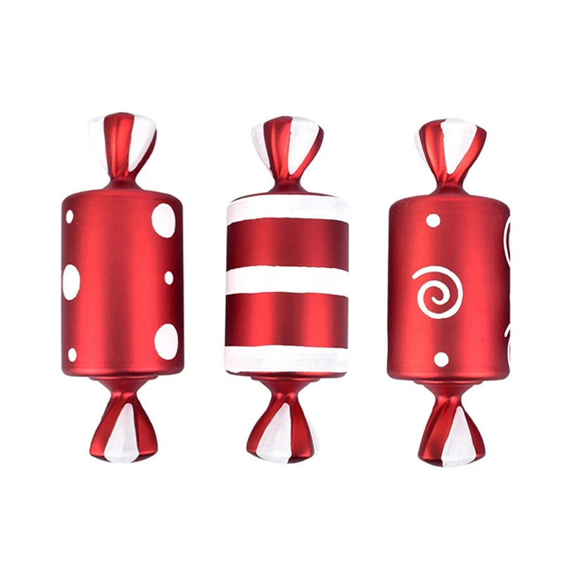 

3 PCS Christmas Decorate Big Candy Cane Home Christmas Party Favor New Year Gift