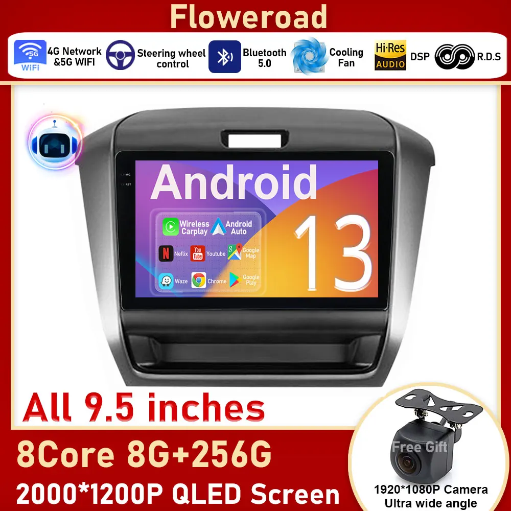 

2K Carplay Screen For Honda Freed 2 2016 - 2020 Car Radio Multimedia Video Player Navigation GPS Android No 2din 2 din dvd