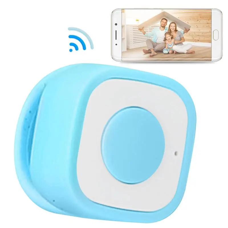 Rechargeable Wireless Shutter Release Button Mini Fingertip Ring Remote Control Phone Selfie Controller Self-Timer