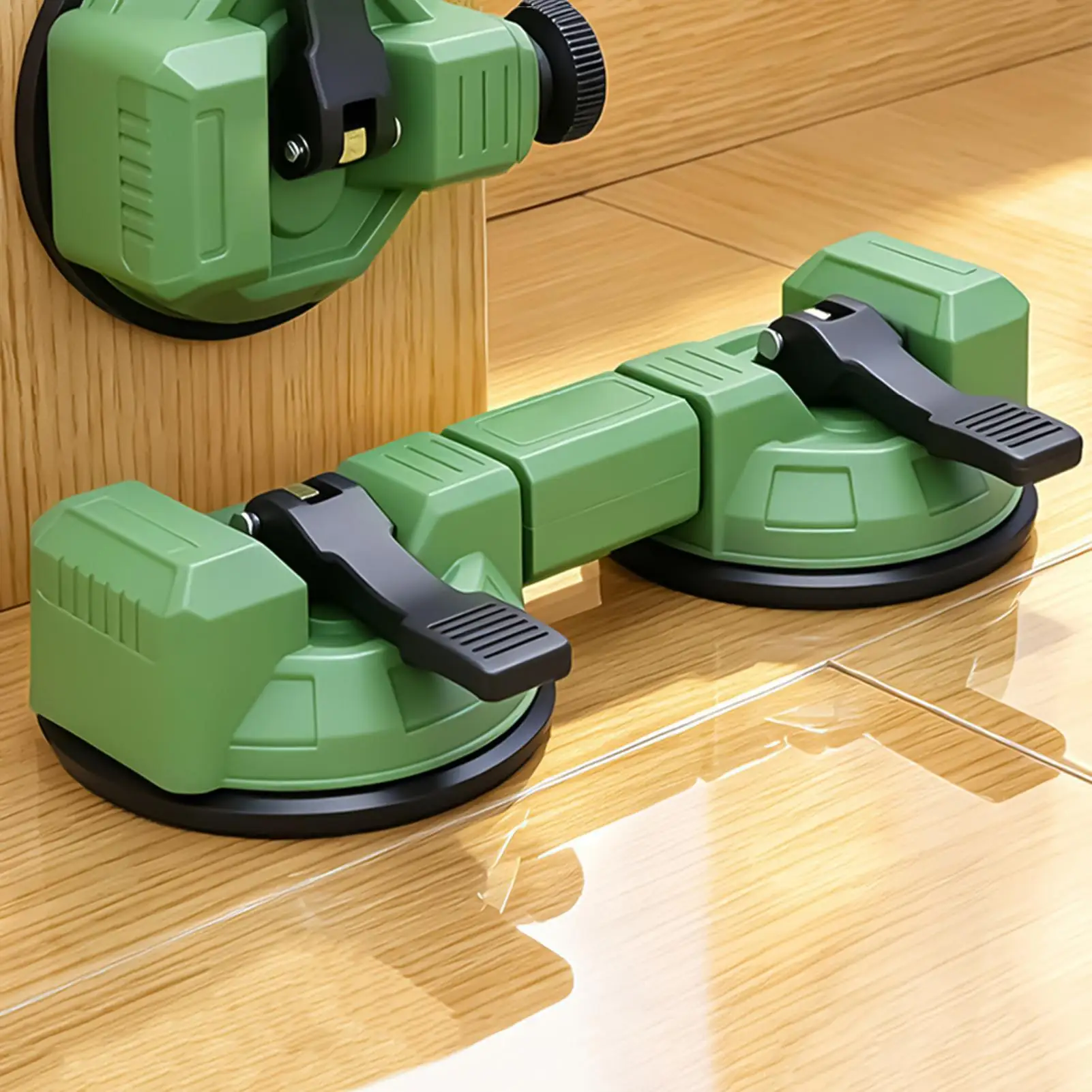 Floor Gap Fixer Tool Adjustable Heavy-Duty Rotating Puller Wood Floor Gap Crevice Grabber For Laminate Hardwood Tile Indoor