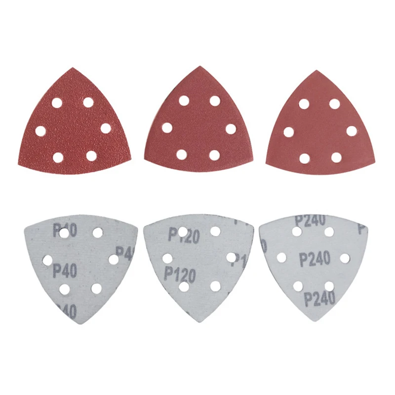 90*90*90 مللي متر مثلث الصنفرة مادة الألومينا أدوات جلخ النجارة تلميع المعادن وأدوات قرص الطحن اكسسوارات