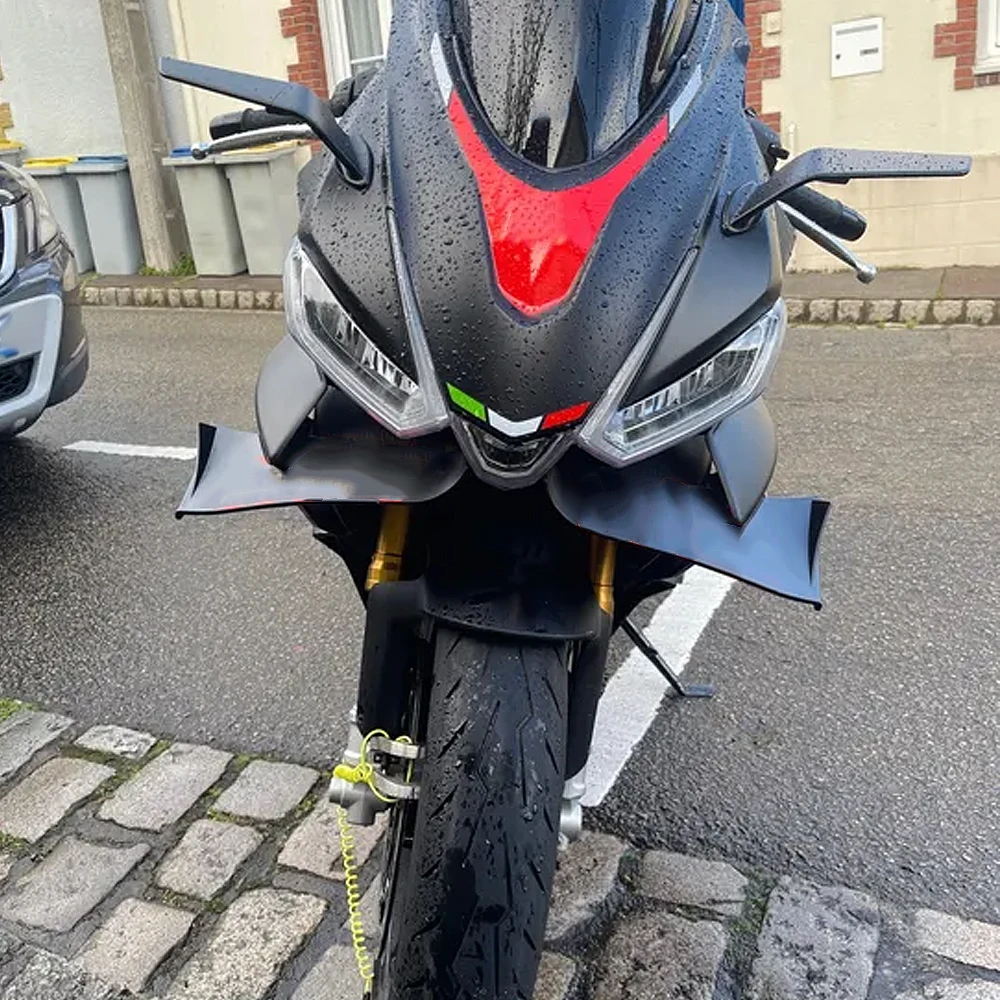 

For Aprilia RS 660 RS660 rs660 New Motorcycle Downforce Naked Frontal Spoilers Winglet Aerodynamic Wing Front Spoiler Kit