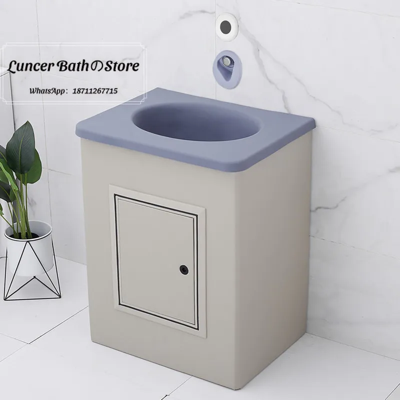 Anti Impact Soft Silicone Bathroom Sink, Wall Mounted Safety Wash Basin for Detention Room, Interview Room, Toilet