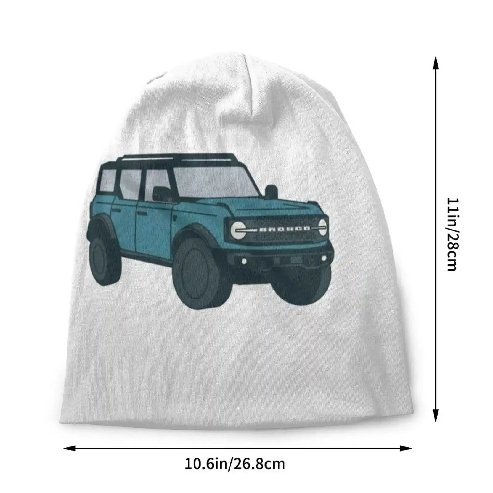 Area 51 ( Blue ) Bronco _ 22 Knitted Hat Warm Beanie Outdoor Caps Bronco 2021 New Bronco Car Bronco Car Bronco Grill Bronco