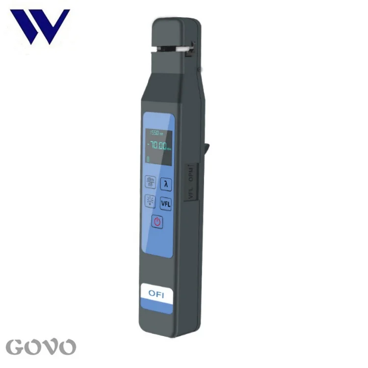 GOVO Fiber Detector GW3308 3 IN 1 Optical Fiber Identifier with Optic Power Meter VFL Fiber Finder