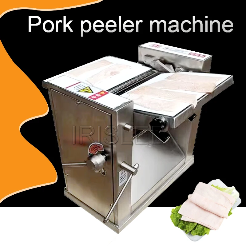 

Professional Pork Skin Removed Cutting Machine Pig Meat Peeling Machine Pork Mutton Skin Peeler Remover Skinner Machine