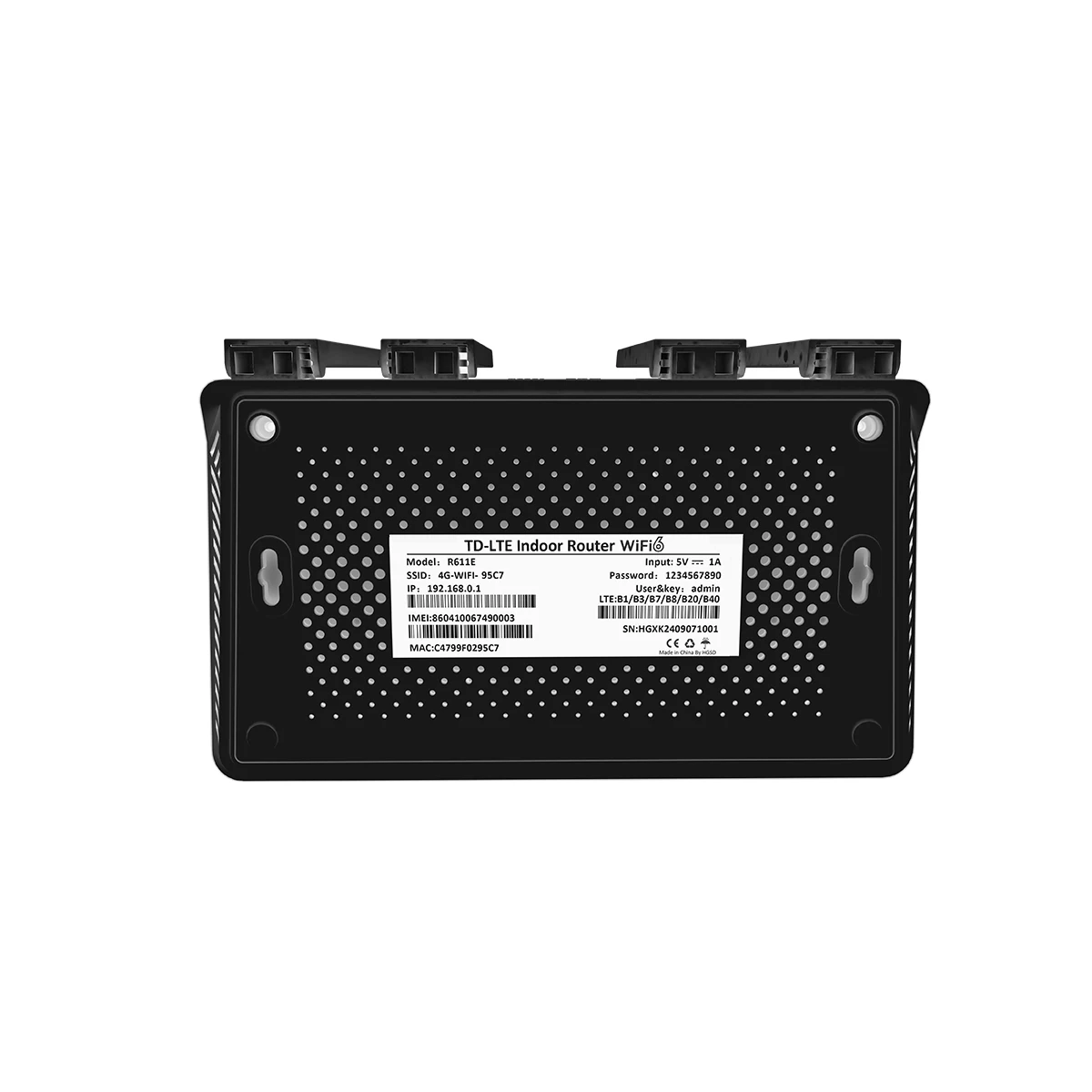 JODUXE 4G LTE راوتر لاسلكي واي فاي 6 راوتر 4 قطعة هوائيات مع منفذ WAN LAN RJ45 AP مكرر وضع فتحة SIM 300Mbps CAT4 راوتر