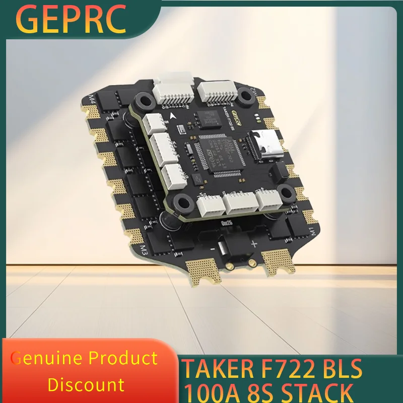 

GEPRC TAKER F722 BLS 100A 8S Stack