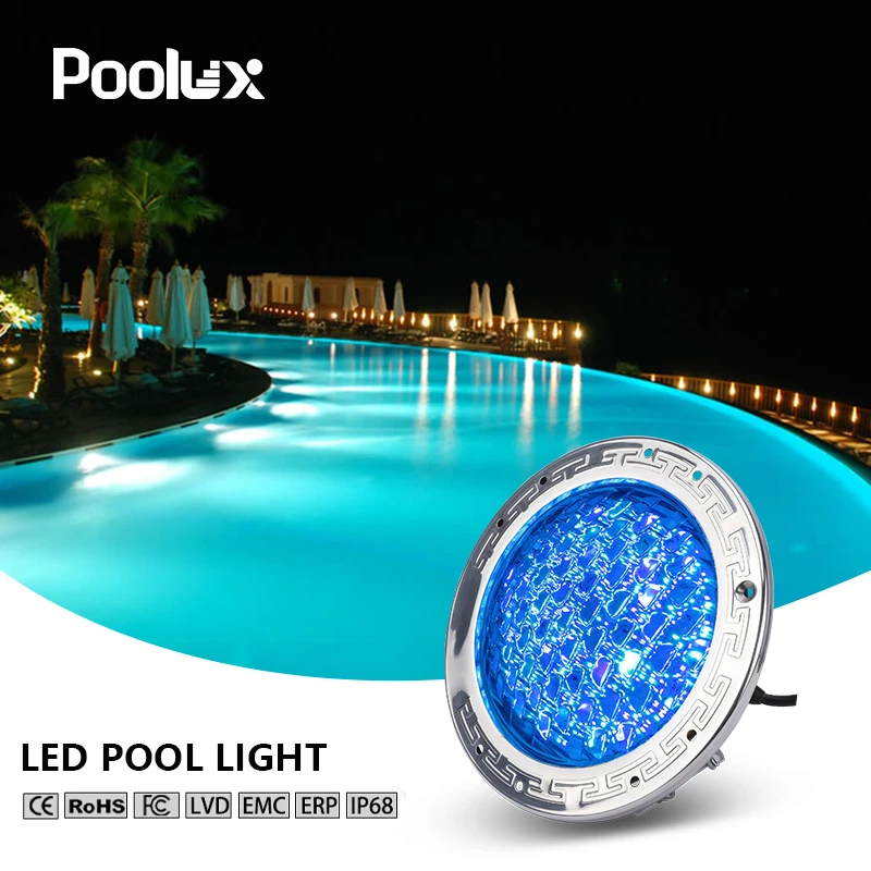 2026 New Model, Top Quality 10 Inch LED Pool Light for Replacement DC 12V Swimming Pool Equipment Underwater LED Light