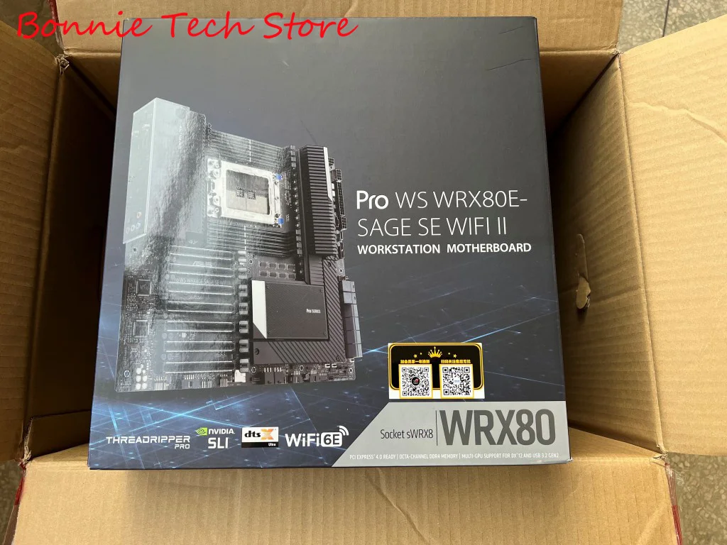 Pro WS WRX80E-SAGE SE WIFI II ,Ryzen Threadripper PRO Series Processors